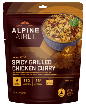 AlpineAire Spicy Grilled Chicken Curry