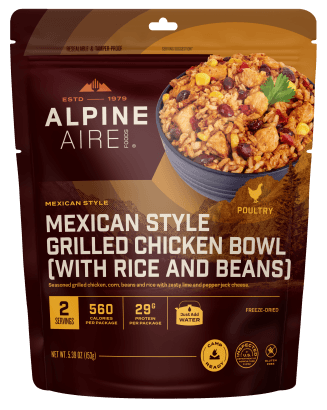 AlpineAire Mexican Style Grilled Chicken Bowl
