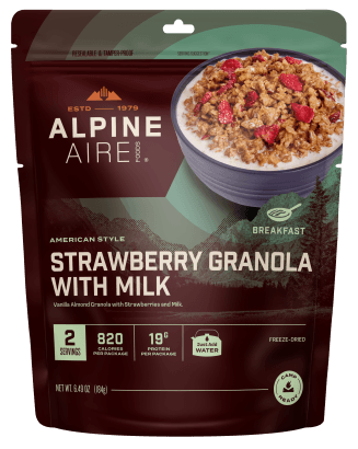 AlpineAire Strawberry Granola with Milk